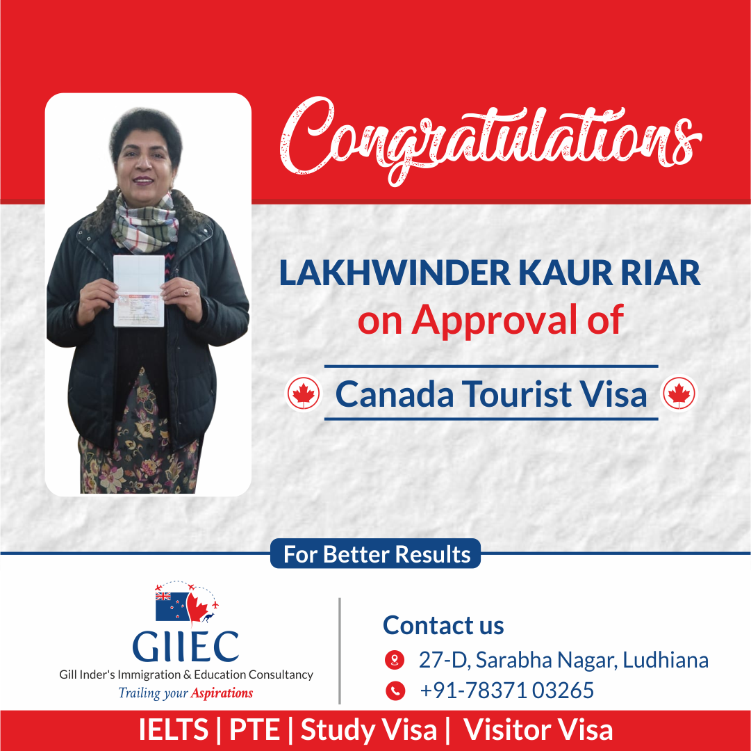 Lakhwinder Riar Visa