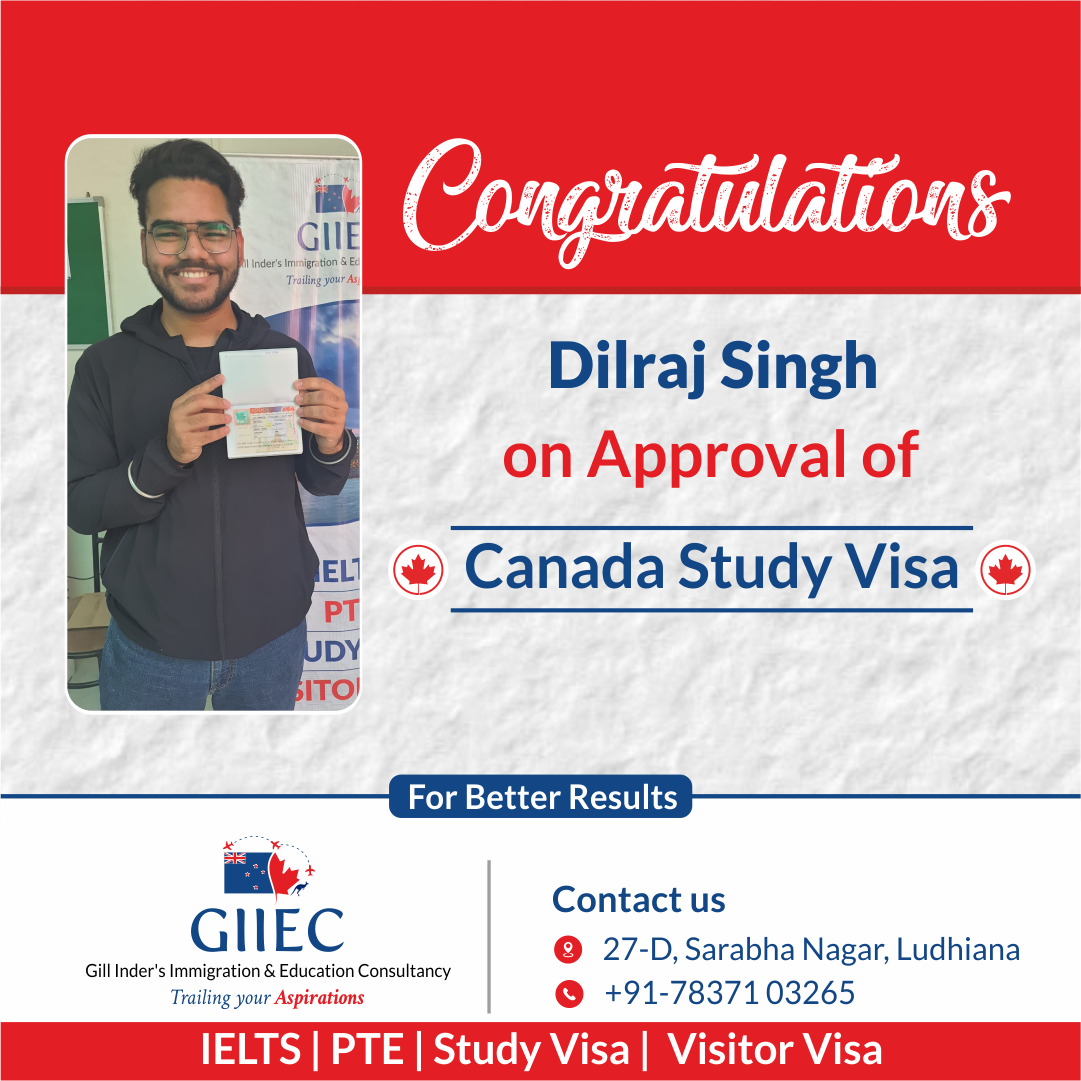 Dilraj study visa